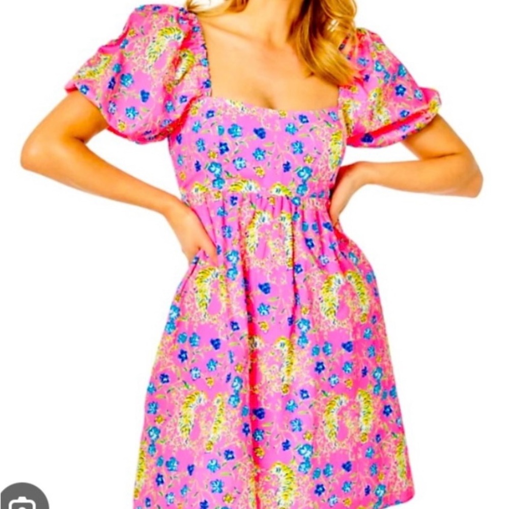 Lilly Pulitzer Kay Dress Tigress Garden